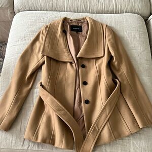 Babaton camel coat